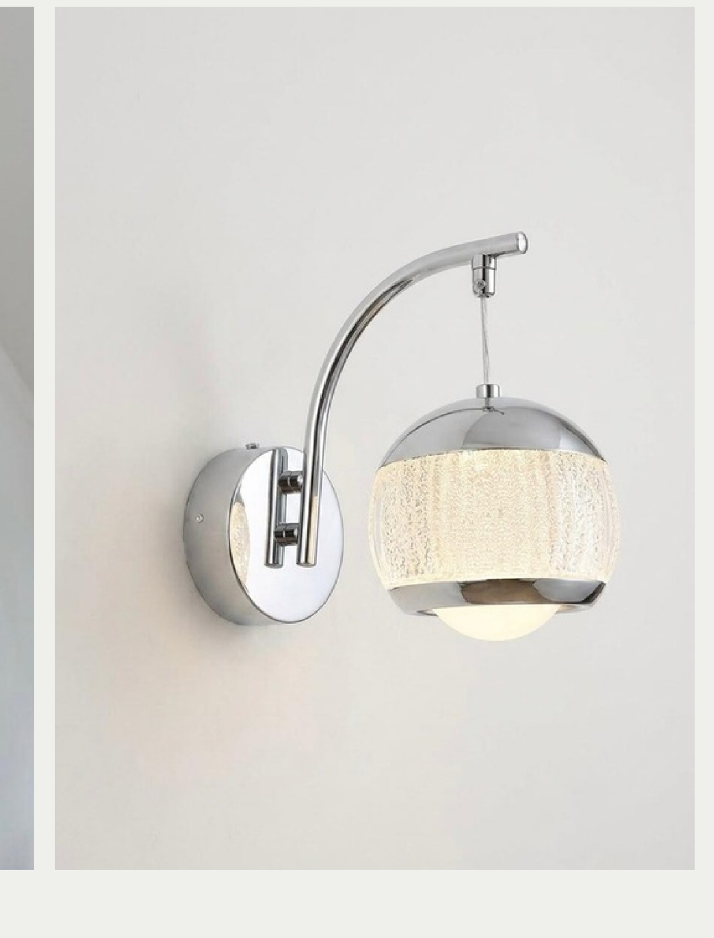 Pera Mi̇las Led Aplik (Krom)