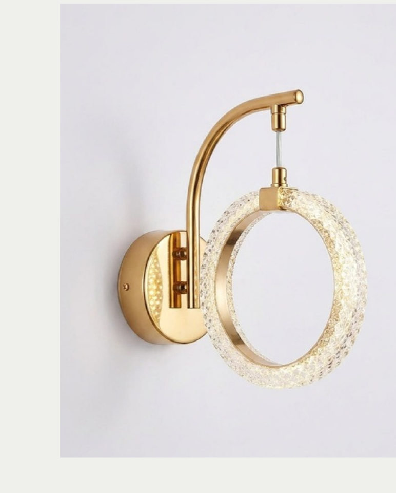 Pera Si̇de Led Aplik (Gold)
