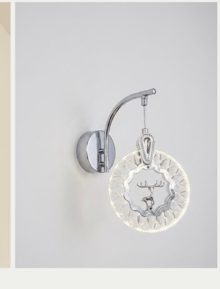Pera Alaska Led Aplik (Krom)