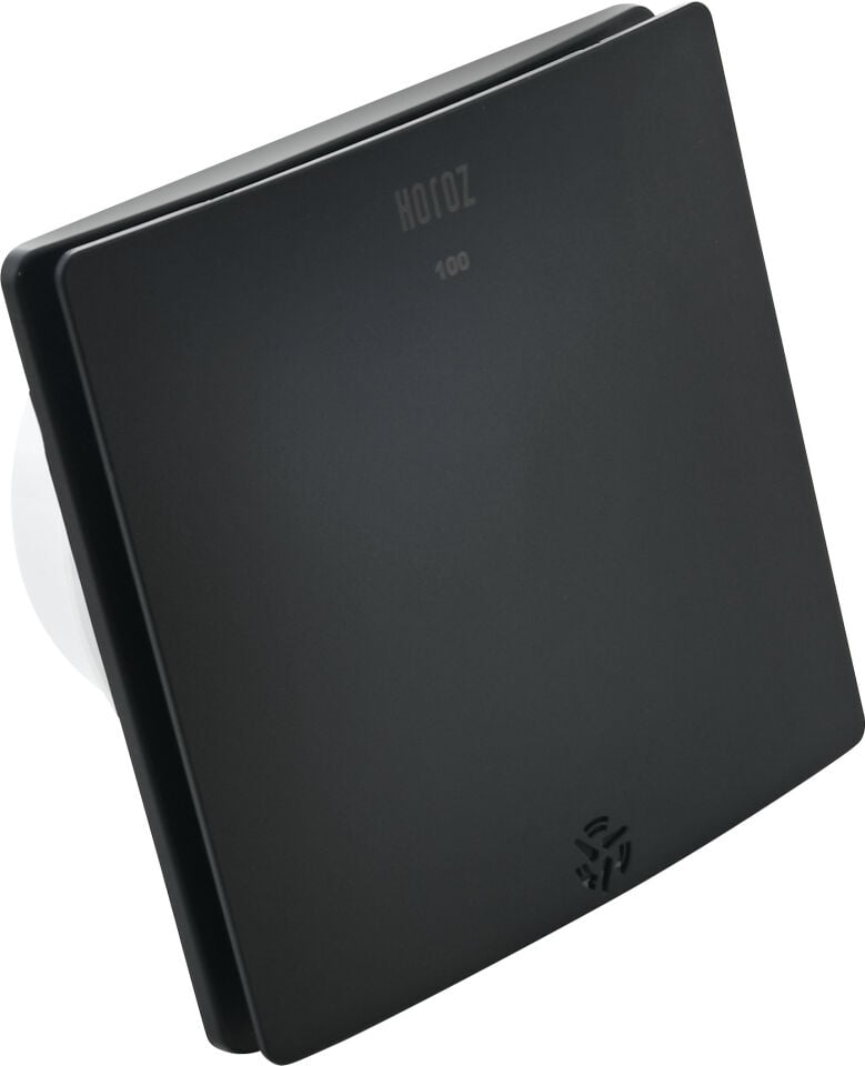 Horoz Banyo Aspiratörü (Felix Fan, 100 m³/h) 12W Siyah