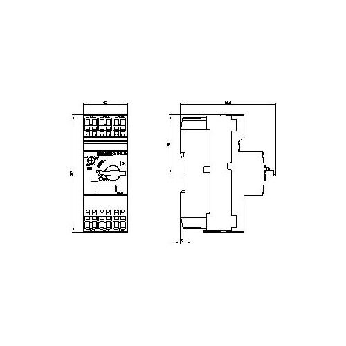 S0 16-22A Motor Koruma Şalteri (Yaylı Bağlantılı)
