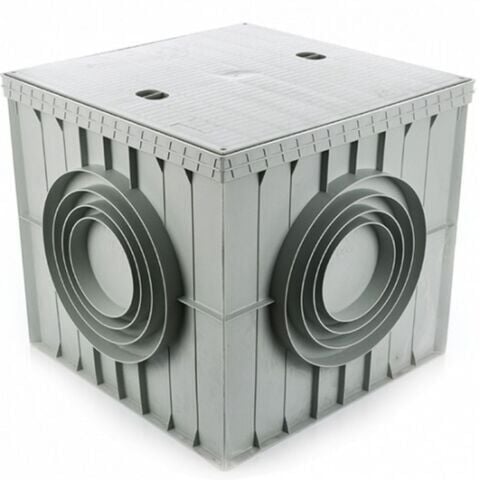 Çetinkaya 50x50x50 Termoplastik Yeraltı Buat ve Rögar Kapakları 48x48x45 (ABS ve Polikarbon Kutular) - Kullanım Görseli