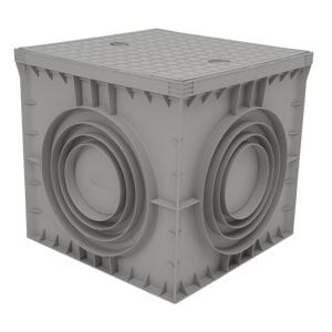 Çetinkaya 50x50x50 Termoplastik Yeraltı Buat ve Rögar Kapakları 48x48x45 (ABS ve Polikarbon Kutular) - Ürün Görseli