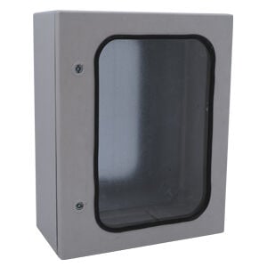 Çetinkaya Galvaniz Taban Saclı, Camlı Panolar 400x500x190 (Polyester Panolar) - Ürün Görseli