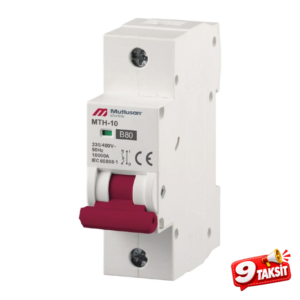 10kA 1 Kutup 100A Otomatik Sigorta