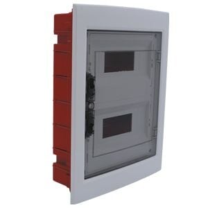 Çetinkaya Şeffaf Kapaklı Plastik Gövdeli Sigorta Kutuları IP 40 (Sıva Altı) 305x394x85 (ABS ve Polikarbon Kutular) - Ürün Görseli