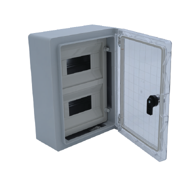 Çetinkaya Şeffaf Kapaklı Otomat Panoları - ABS Perdeli 25x33x13 (ABS ve Polikarbon Kutular) - Ürün Görseli