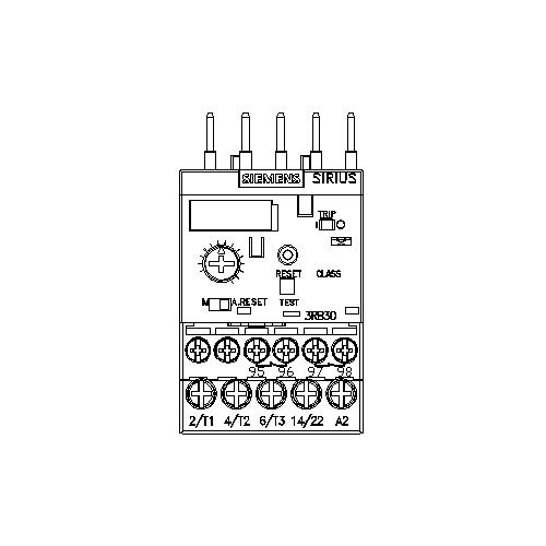 S00 4-16A Elektronik Aşırı Akım Rölesi (Motor Koruma Röleleri) - Kullanım Görseli