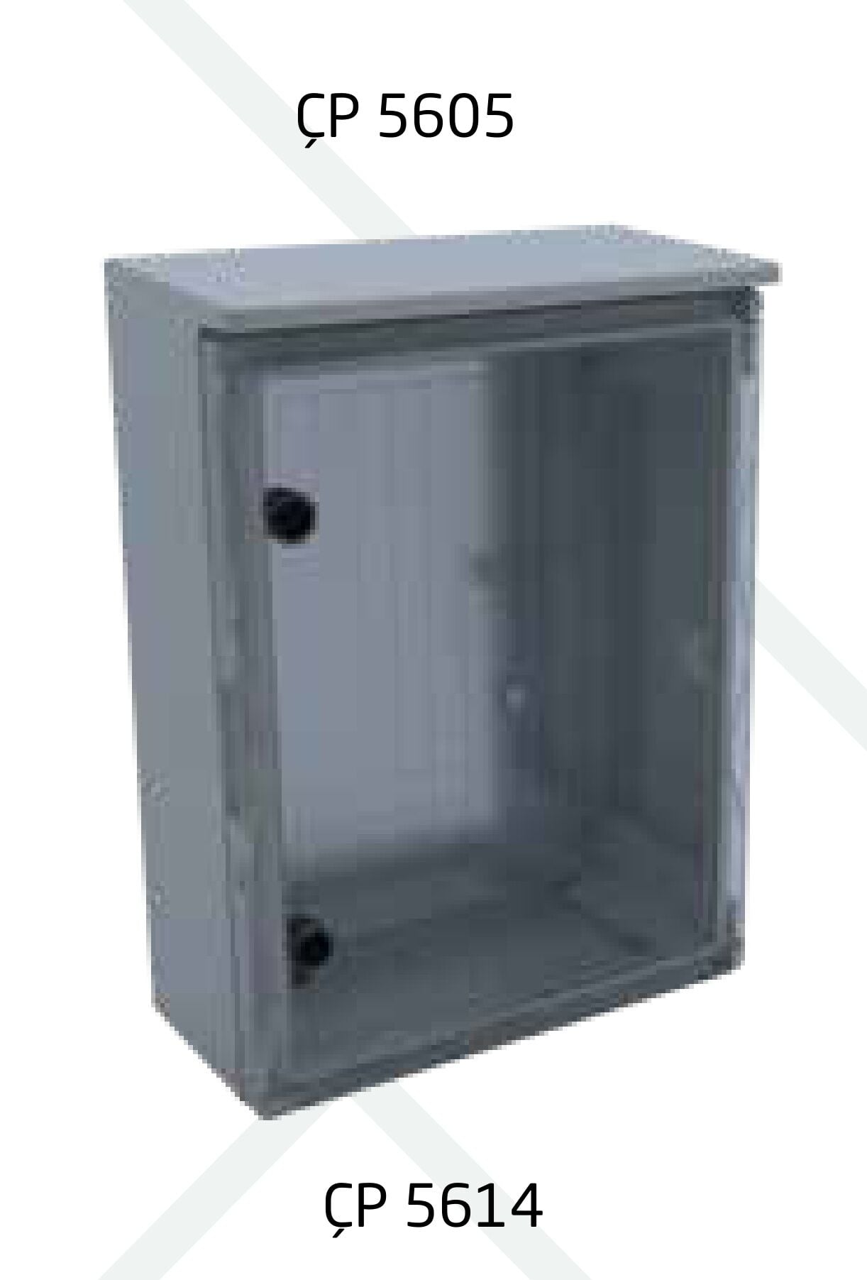 Çetinkaya Şapkalı Şeffaf Panolar 50x70x24,5 (ABS ve Polikarbon Kutular) - Ürün Görseli