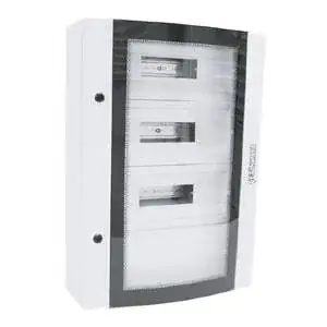 Çetinkaya S.U Bombeli Temperli Camlı (Plastik Perdeli + Pako) Pano 40x65x15 (Metal Panolar) - Teknik Detay Görseli