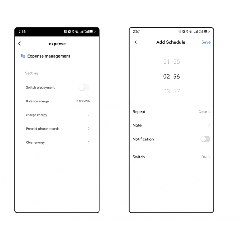 Tomzn Akıllı Voltaj ve Akım Koruma Rölesi, Sıcaklık Korumalı WiFi SmartLife Tuya 63A - Tek Kutup